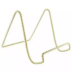 Gold frame/plate Stand